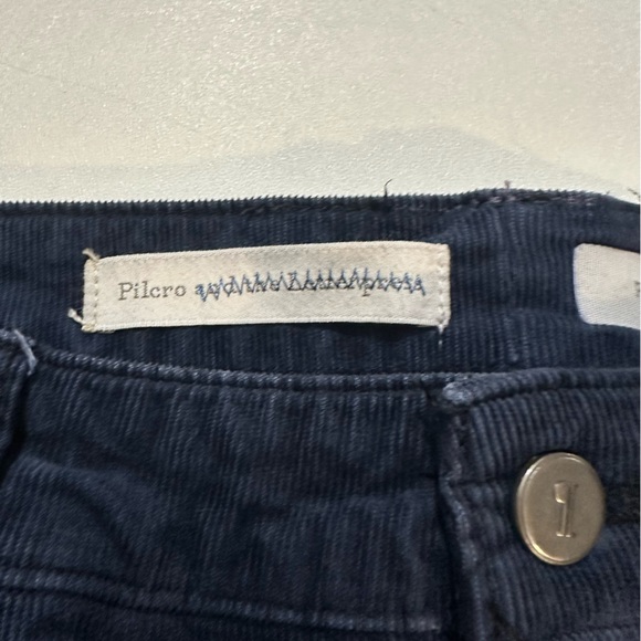 Pilcro and the Letterpress Women’s size 31 Navy Blue Corduroy Parallel Pants - Picture 6 of 11